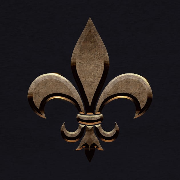 Fleur de lis Gold by SimonBreeze